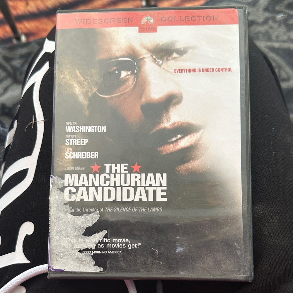 The Manchurian Candidate widescreen DVD